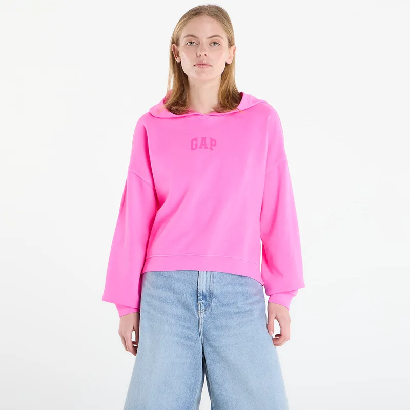 Φούτερ GAP V-Gap Mini Arch Pullover Ροζ L