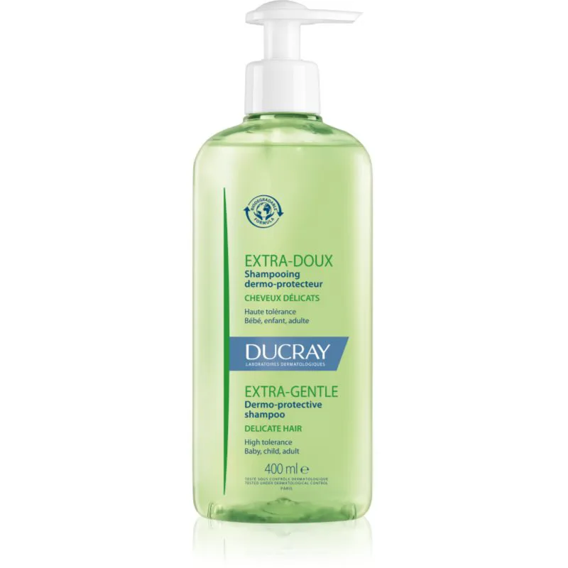Ducray Extra-Doux προστατευτικό σαμπουάν για συχνό λούσιμο μαλλιών 400 ml