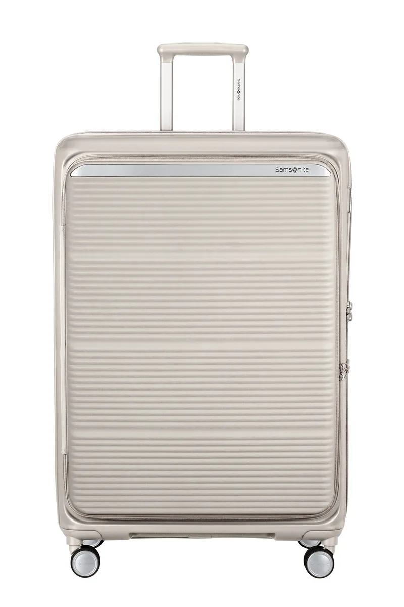 Βαλίτσα 4 ρόδες PARALUX HS ΓΚΡΙ Size 81