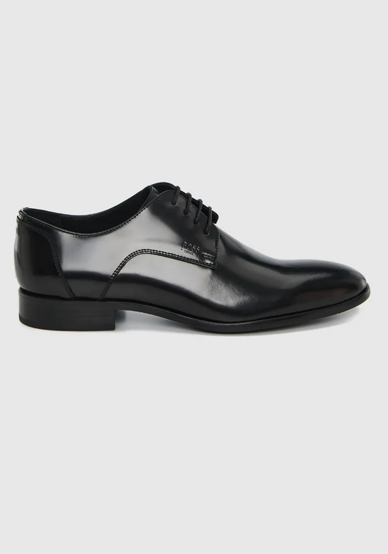 BOSS Shoes Δερμάτινα Παπούτσια Flo - 7513 Black