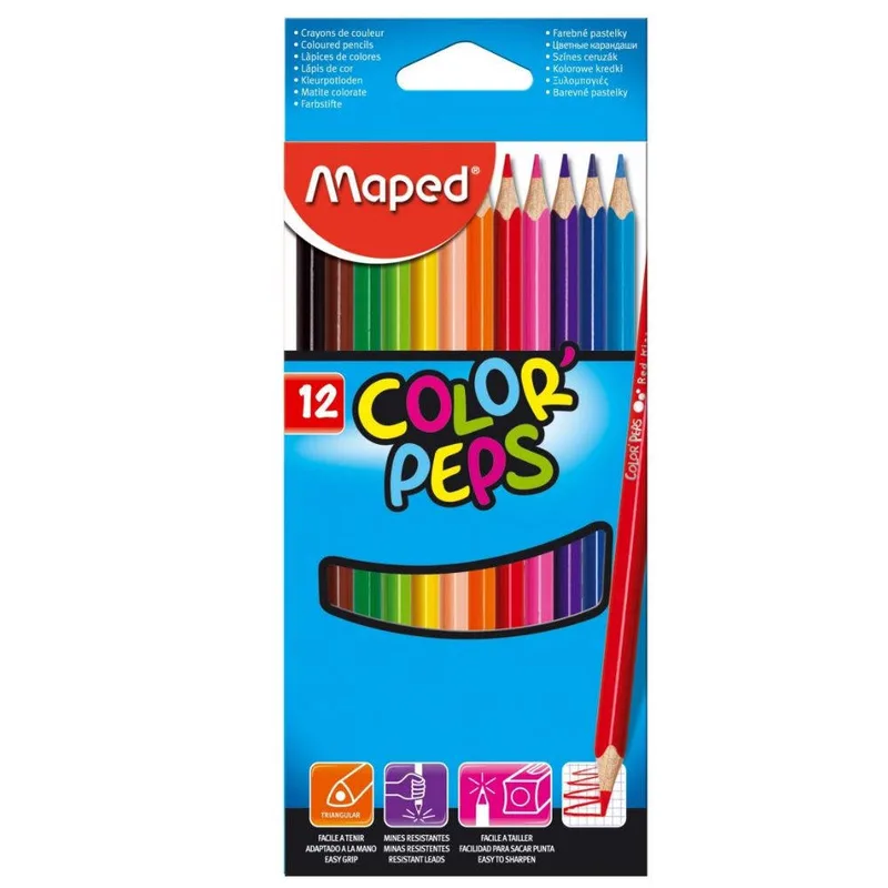 183212 ΞΥΛΟΜΠΟΓΙΕΣ COLOR PEPS X12