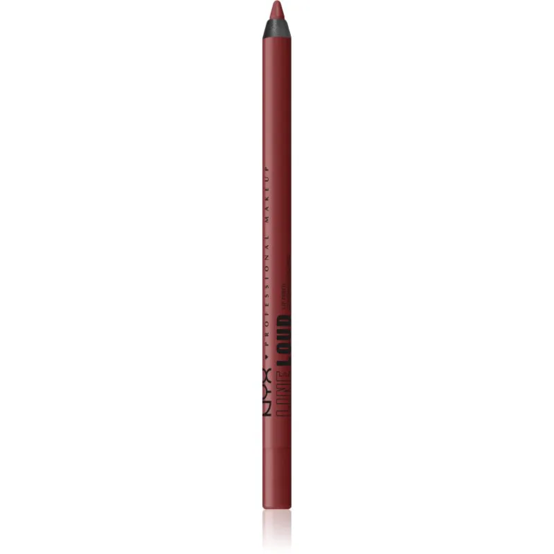 NYX Professional Makeup Line Loud Vegan μολύβι περιγράμματος για τα χείλη με ματ αποτελέσματα απόχρωση 31 - Ten Out Of Ten 1,2 γρ