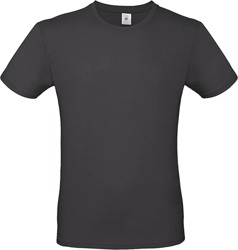 Ανδρικό T-Shirt TU01T B & C E150 Used Black