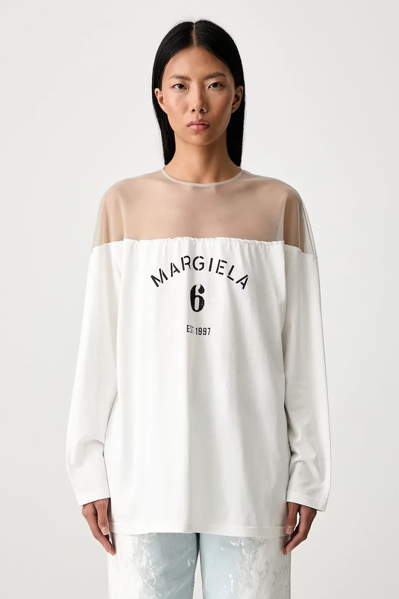 MM6 Maison Margiela μακρυμάνικο γυναικείο