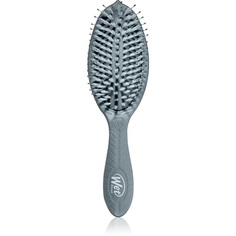 Wet Brush Go Green Treatment And Shine βούρτσα Για λάμψη και απαλότητα μαλλιών CHARCOAL