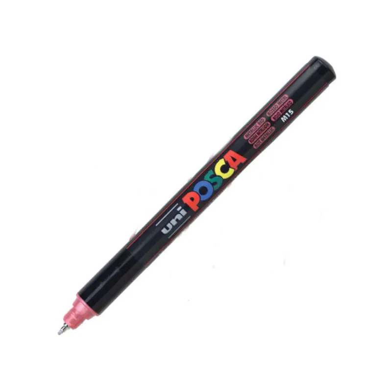 Μαρκαδόρος Posca 0.7mm Extra Fine PC-1MR - Metallic Red