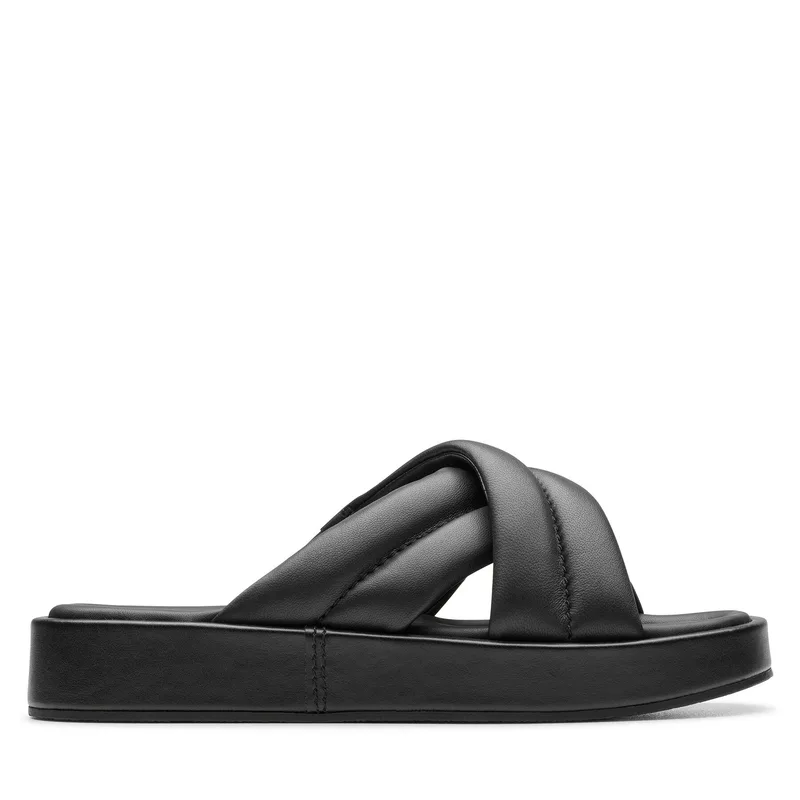 Παντόφλες Clarks Alda Glide 26179276 Μαύρο