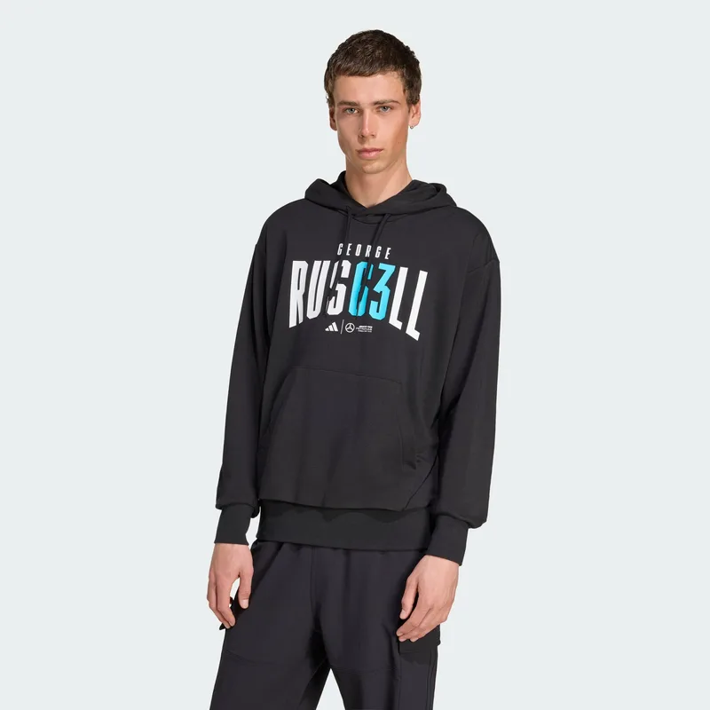 adidas Mercedes - Amg Petronas Formula One Team George Ανδρική Μπλούζα με Κουκούλα (9000241420_1469)