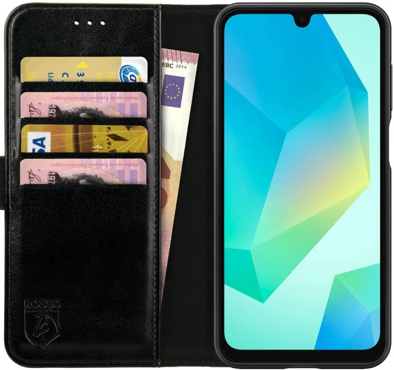 Θήκη Samsung Galaxy A16 Κόκκινο Element PU Πορτοφόλι - Black (8719246461873)