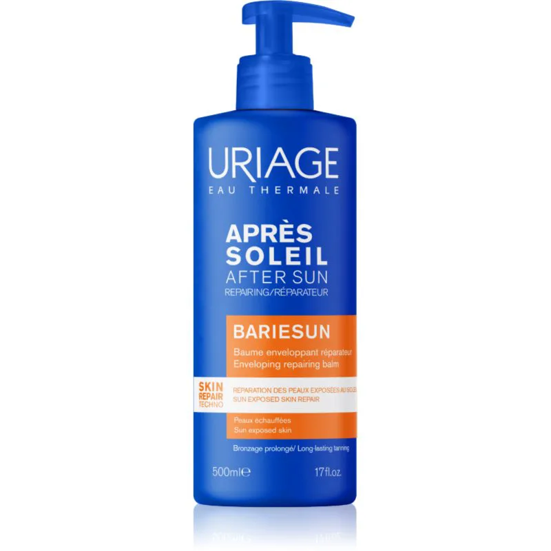 Uriage Bariésun Repair Balm αναγεννητικό βάλσαμο για μετά την ηλιοθεραπεία Για πρόσωπο και σώμα 500 ml