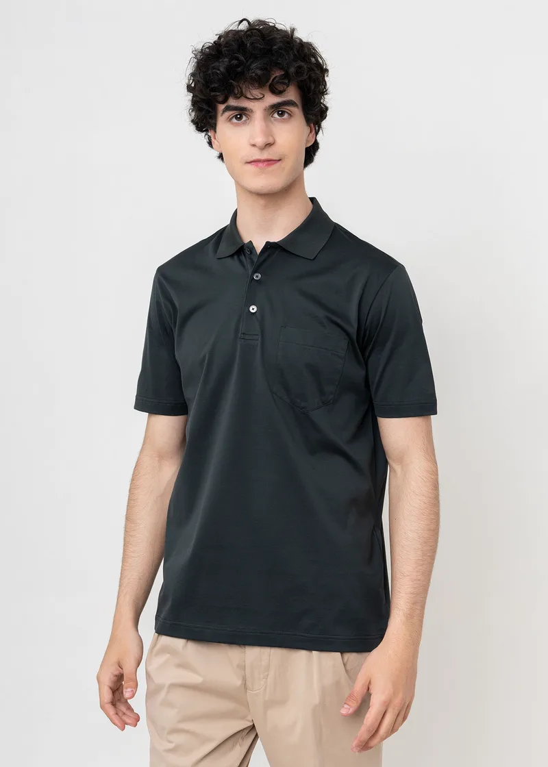 Nino Marini Polo Μπλούζα της σειράς Basic - XININ82300 16861 Khaki