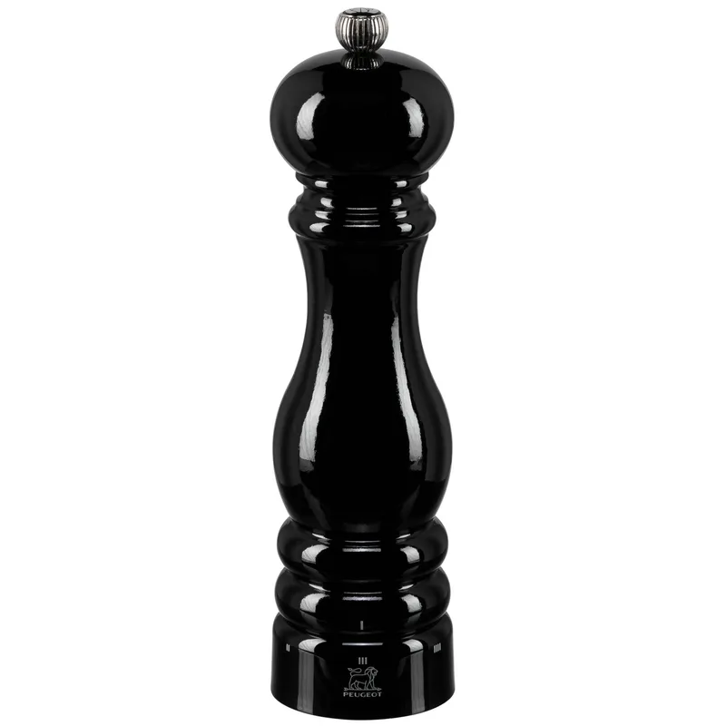 Peugeot PARIS pepper mill beech wood black lacquered 22 cm