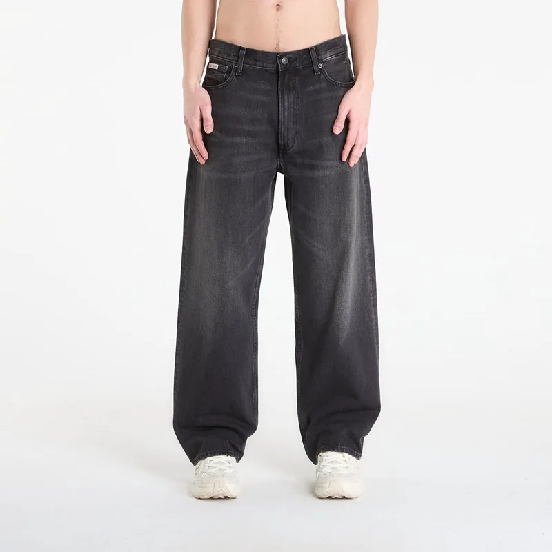 Τζιν Calvin Klein Jeans Baggy Avery Black Stone Jeans Blue W35/L34