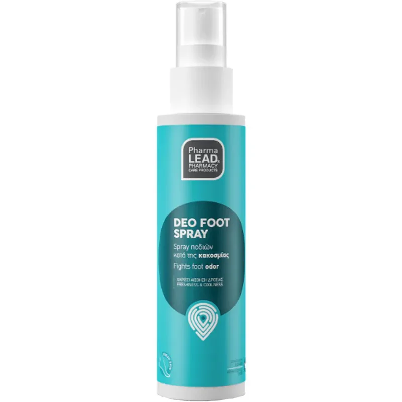 Pharmalead Deo Foot Spray Αποσμητικό Spray Ποδιών Κατά της Κακοσμίας & της Ανάπτυξης Μυκήτων 100ml