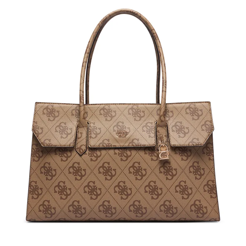 Τσάντα Guess Kiera TWOB97 32024 Ανοιχτό καφέ