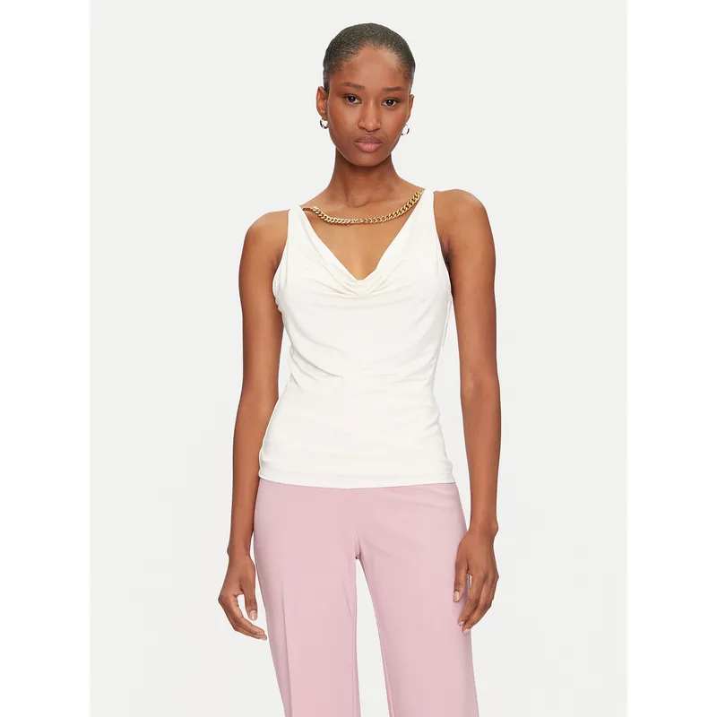 Marciano Guess Τοπ 5GGP07 6259A Λευκό Regular Fit