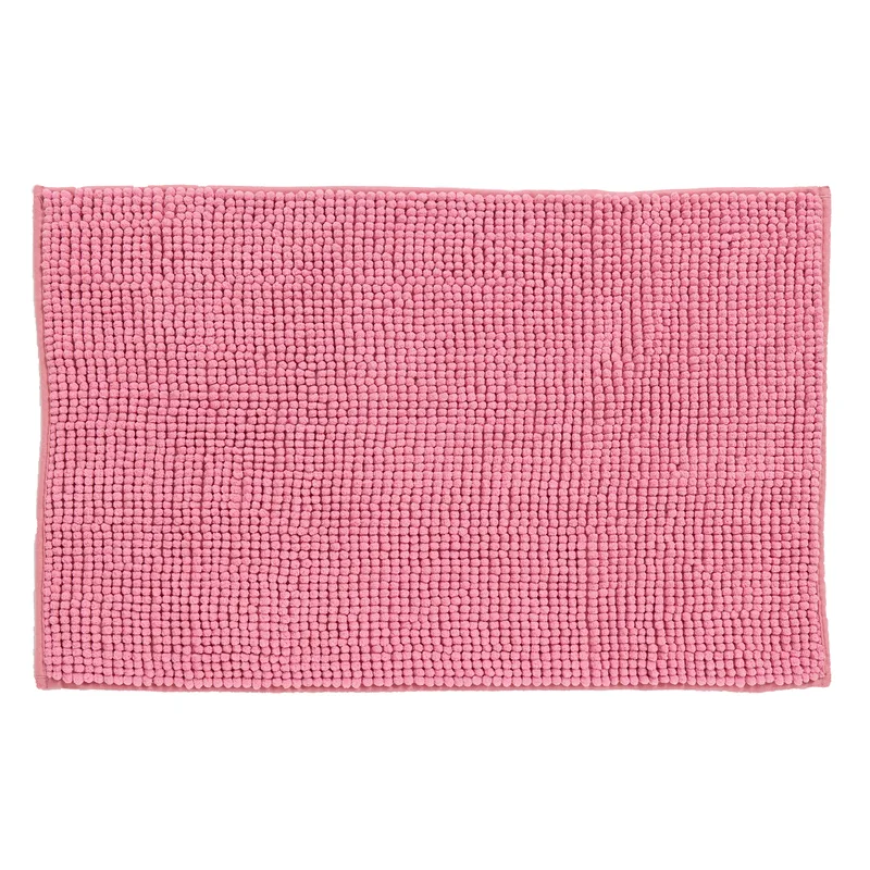 Ταπέτο Μπάνιου Αντιολισθητικό Chenille 60x90εκ. Bathmats 0777 Ροζ Das Home (Ύφασμα: Chenille, Χρώμα: Ροζ) - Das Home - 420760900777