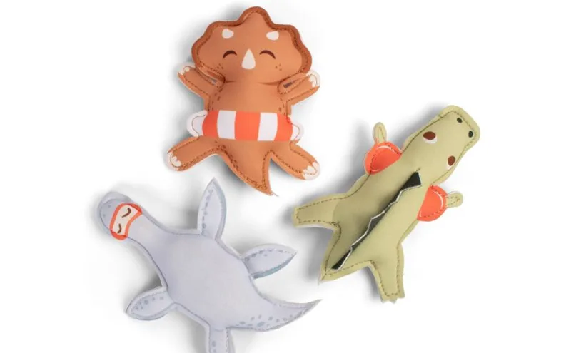 Filibabba – Neoprene Bath Toys – Dinos