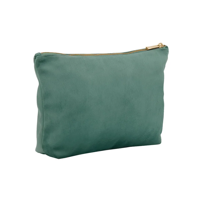 Τσαντάκι Χειρός Velvet Bag Base BG714 Jade