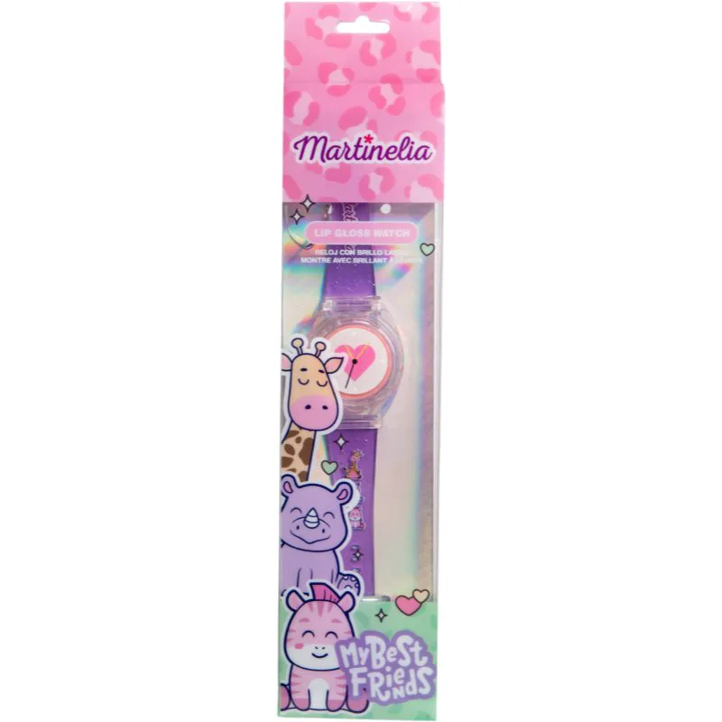Martinelia My Best Friends Lip Gloss Watch λιπ γκλος για παιδιά 3+ 1 τμχ