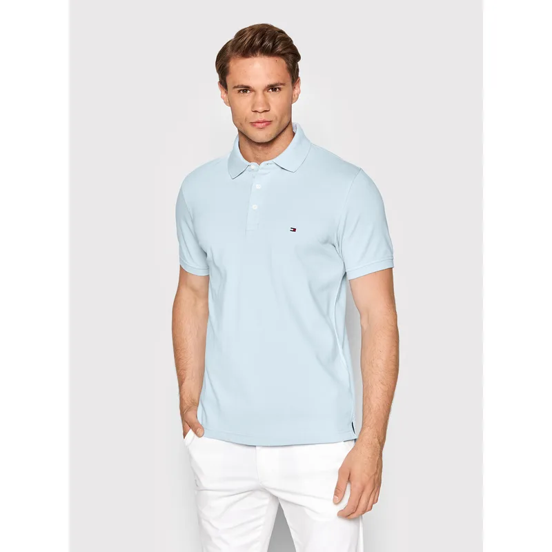 Tommy Hilfiger Polo MW0MW17771 Γαλάζιο Slim Fit