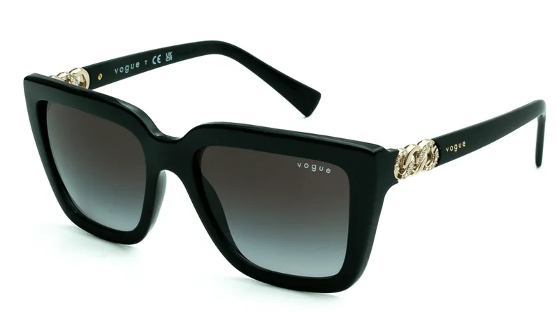 VOGUE ΓΥΑΛΙΑ ΗΛΙΟΥ VOGUE 5575SB W44/8G 5518 5575SB Μαύρο