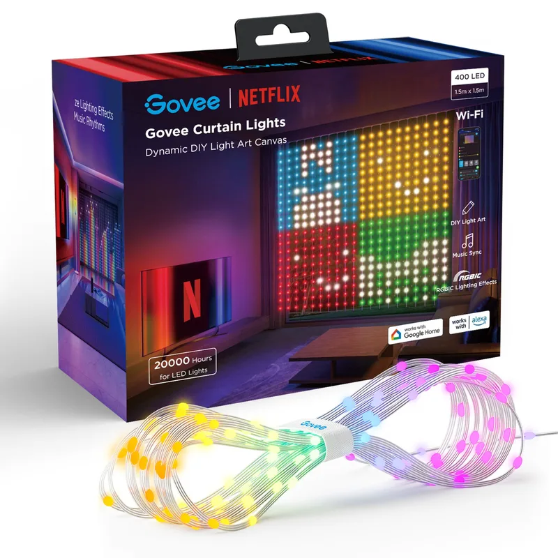 Φως κουρτίνας Govee LED Lichtervorhang