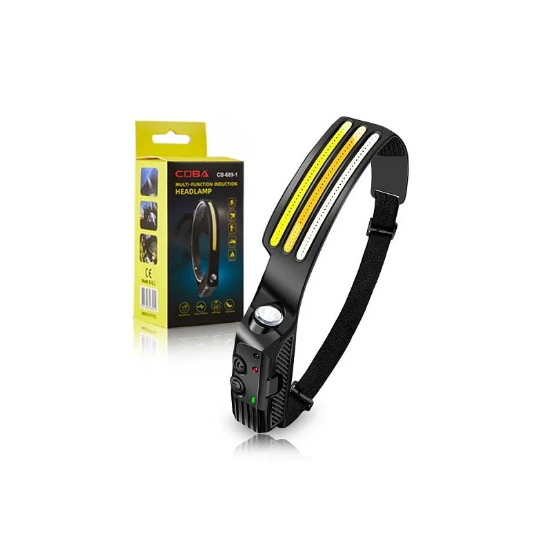 Επαναφορτιζόμενος Φακός Κεφαλής LED CB-689-3