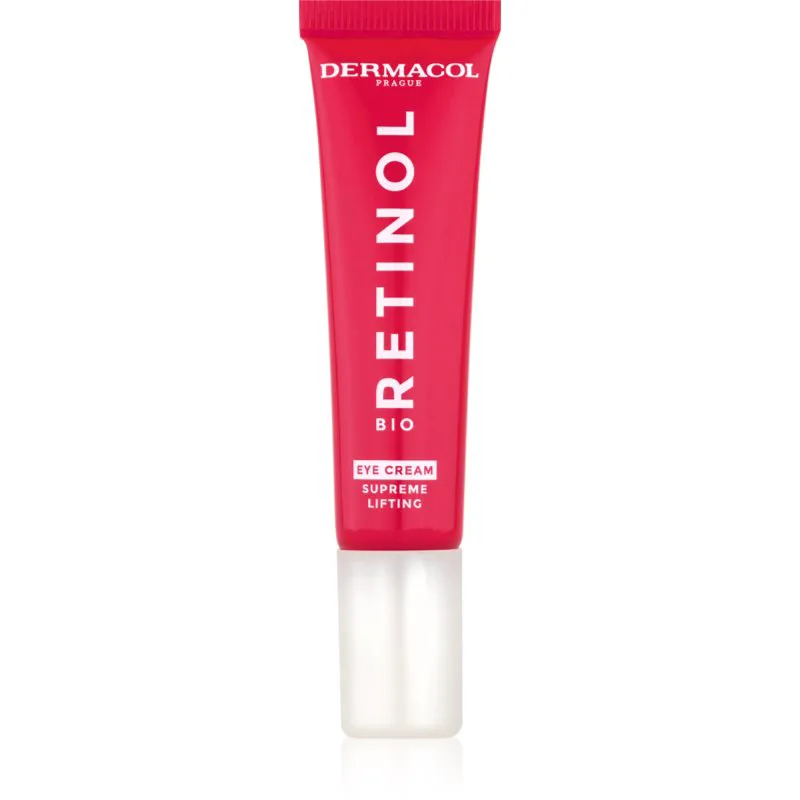 Dermacol Bio Retinol ανανεωτική κρέμα για περίγραμμα των ματιών και χειλιών 15 ml