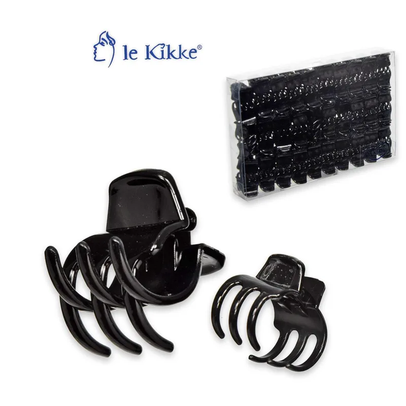 Le kikke black forceps 1, 5 x 1,5 cm box of 60 pieces