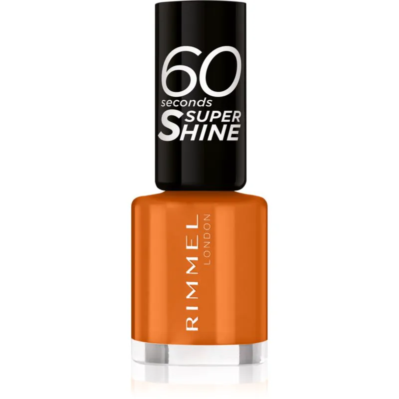 Rimmel 60 Seconds Super Shine βερνίκι νυχιών απόχρωση 151 Tan Lines Good Times 8 ml