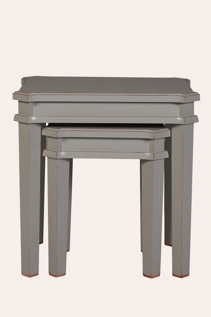 Σετ Τραπεζάκια Henshaw Pale Charcoal