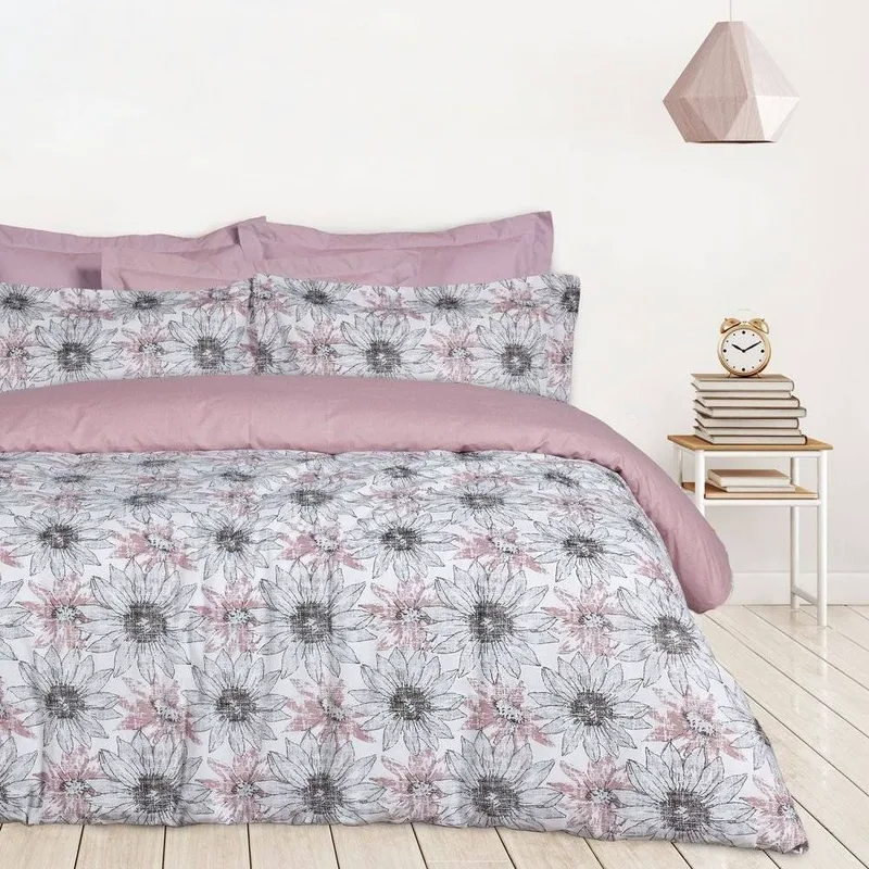 ΣΕΝΤΟΝΙΑ ΥΠΕΡΔΙΠΛΑ DAS HOME HAPPY 9676 ΣΕΤ 4 ΤΜΧ (240X260CM)
