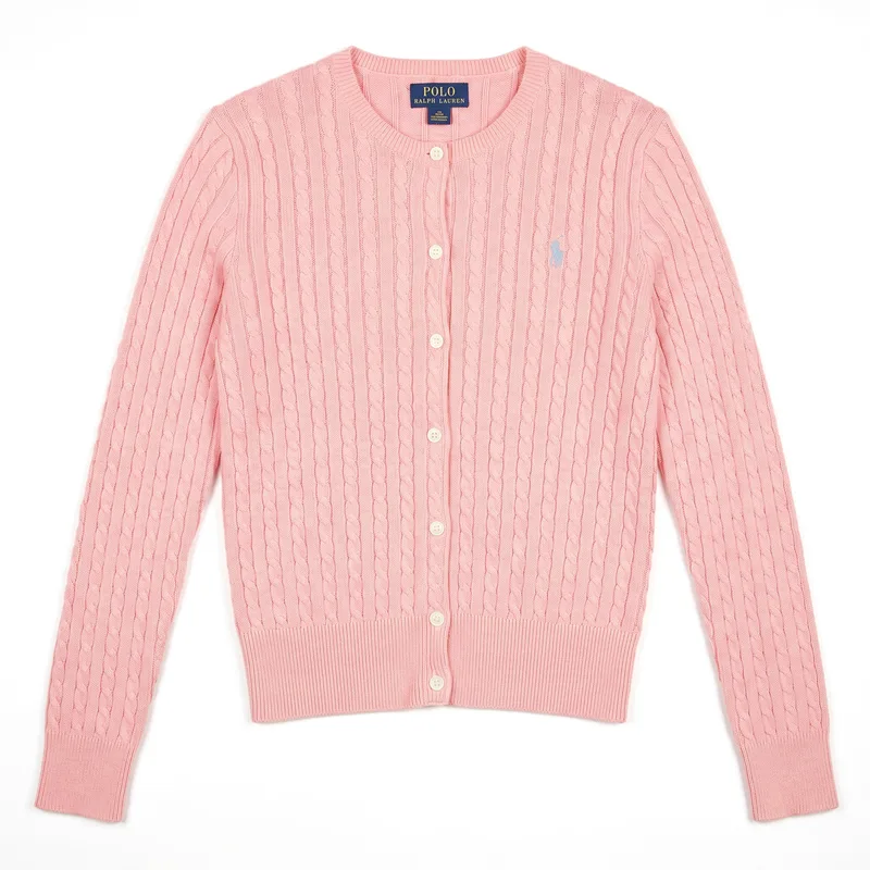 Μπουφάν / Ζακέτες Polo Ralph Lauren MINI CABLE-TOPS-SWEATER