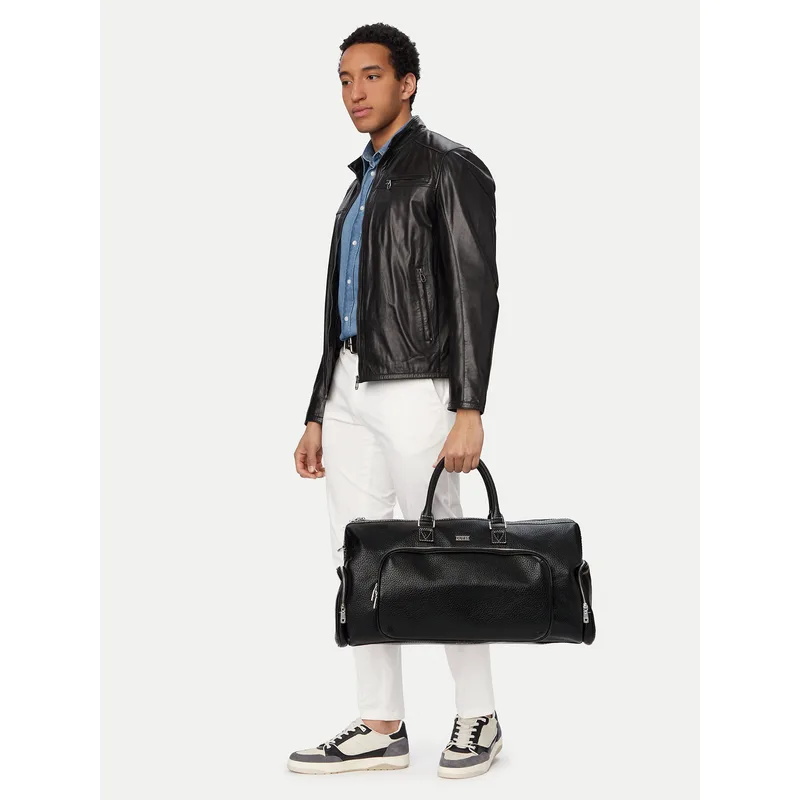Τσάντα Σαββατοκύριακου Guess TMBOGS P6235 Μαύρο