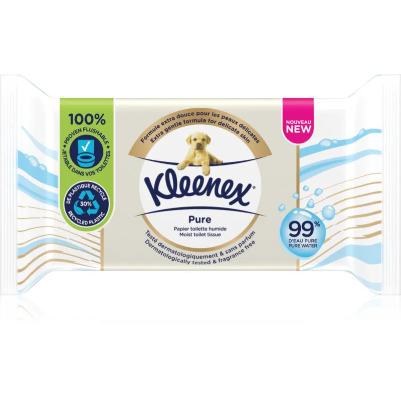 Kleenex Pure υγρό χαρτί υγείας 38 τμχ