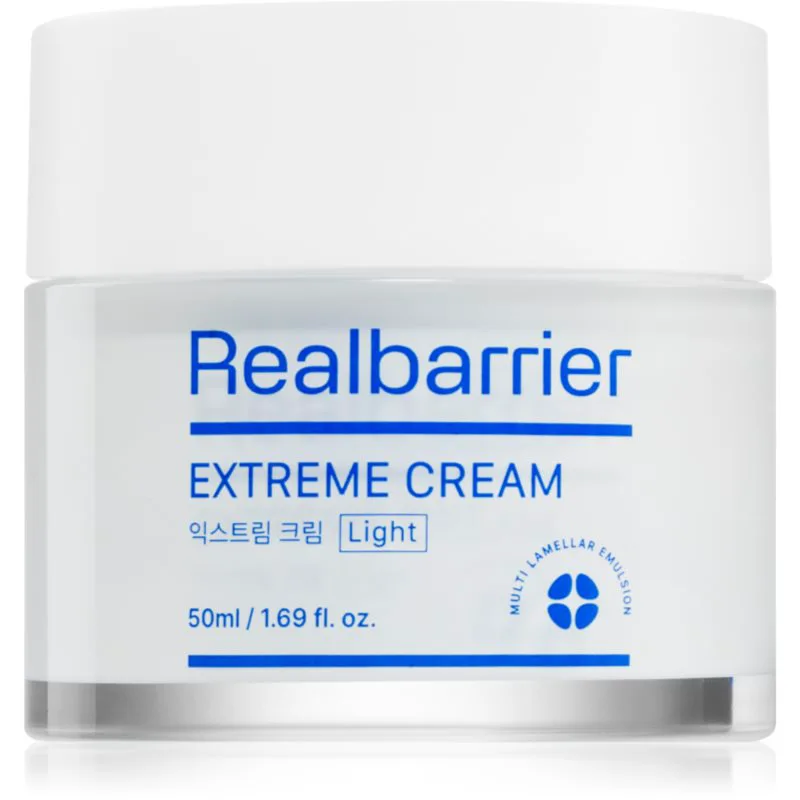 Real Barrier Extreme Light βαθιά ενυδατικό κρεμώδη τζελ για ξηρή επιδερμίδα 50 ml