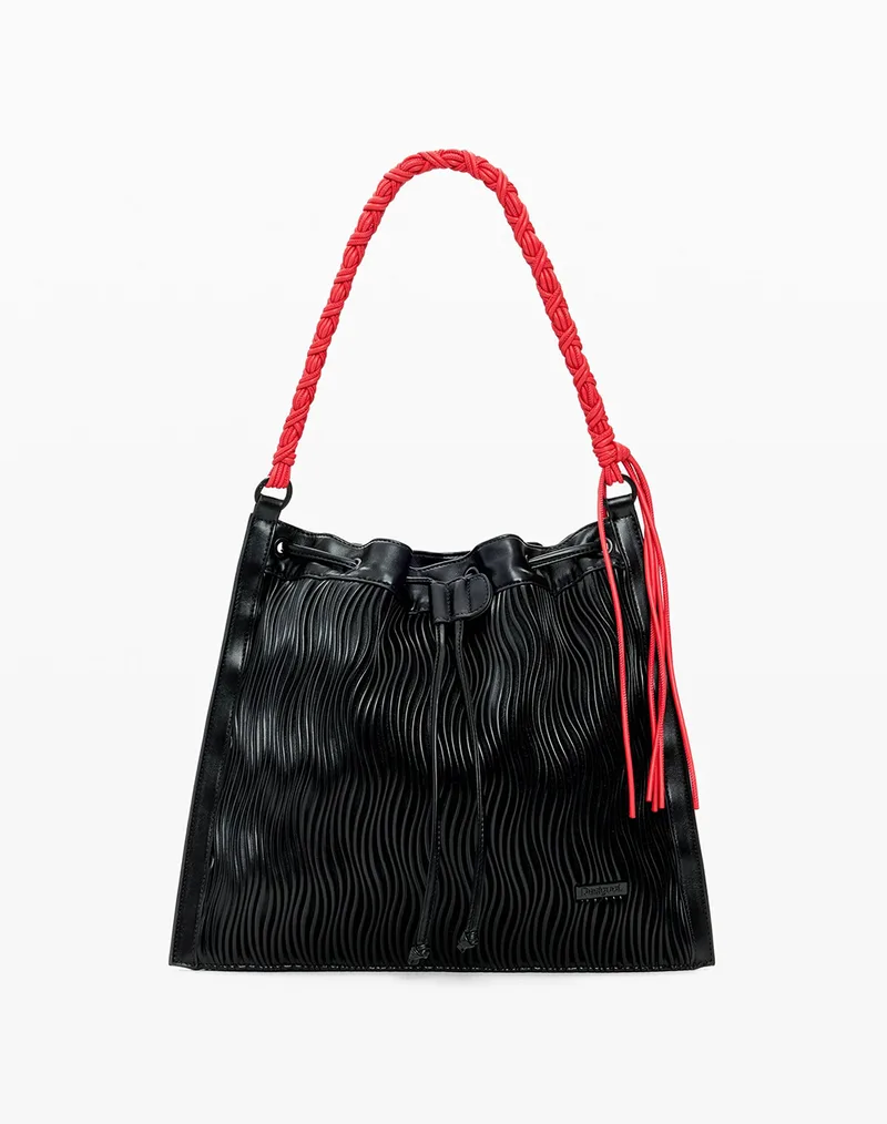 DESIGUAL BACK_LITIO BLACK HARLAN ΤΣΑΝΤΑ ΓΥΝΑΙΚΕΙΟ 26SAKP34-2000 Black