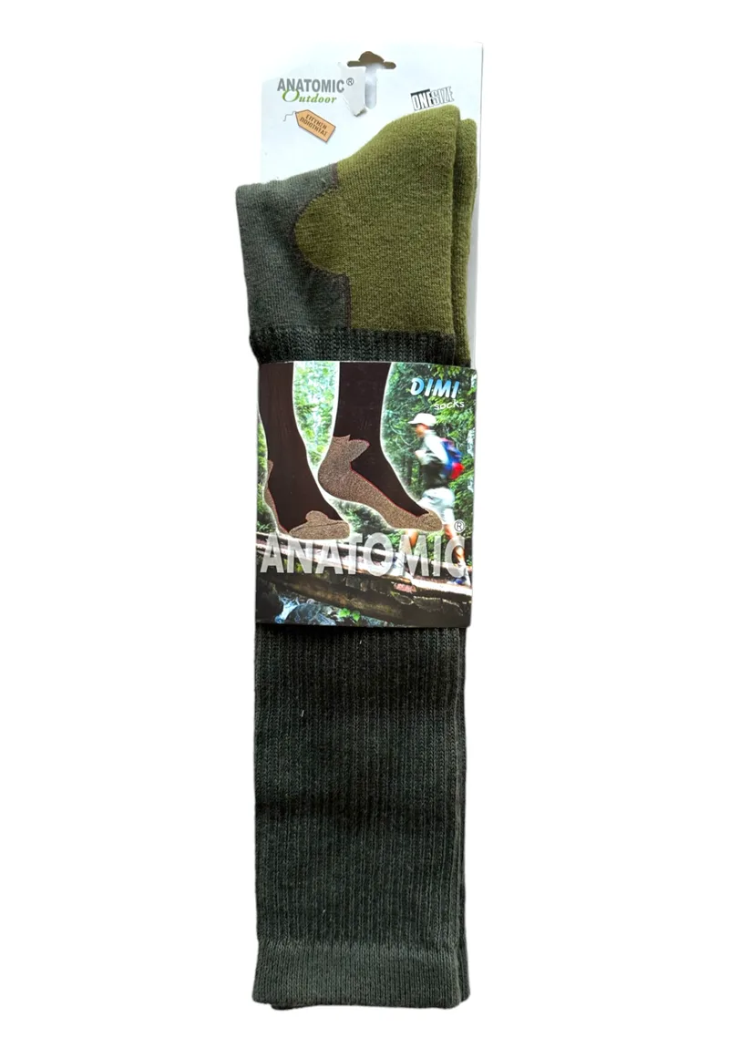 Κάλτσα ανδρική Dimi Socks Anatomic DM2000-Χακί