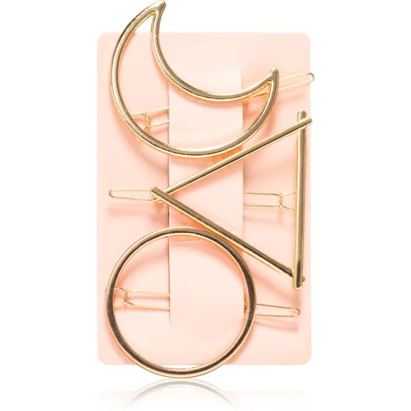 BrushArt Hair Clip κλιπ για τα μαλλιά Simple Shapes 3 τμχ