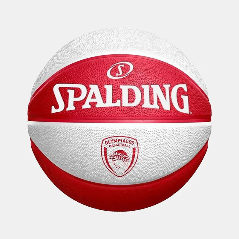 SPALDING EUROLEAGUE OLYMPIAKOS B.C. RUBBER BASKETBALL ΑΣΠΡΟ