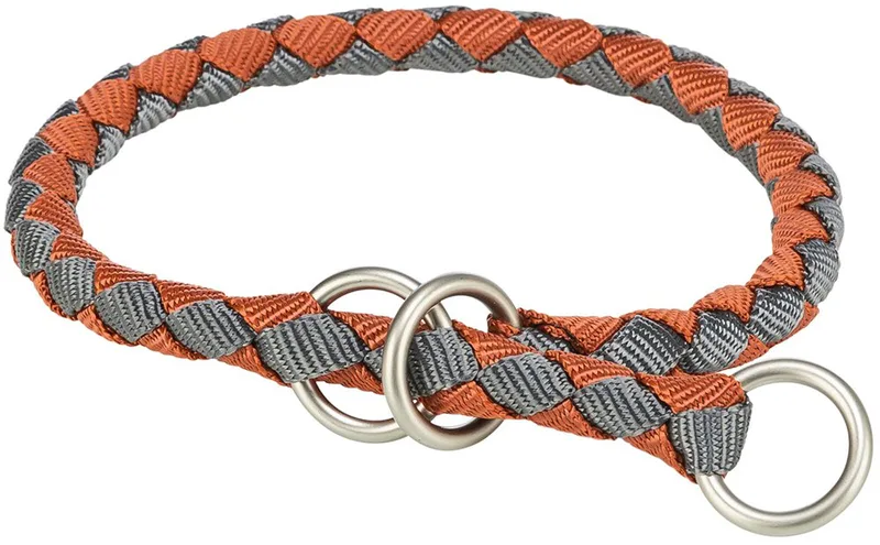 ΚΟΛΑΡΟ TRIXIE CAVO SEMI-CHOKE RUST GRAPHITE (39-45CM / 12MM)