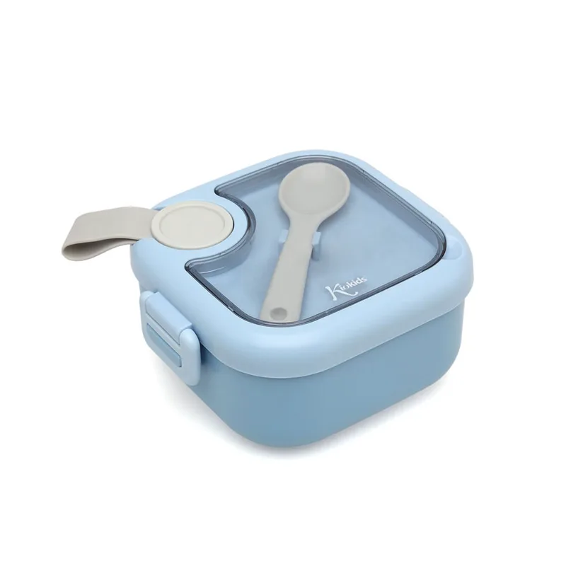 Φαγητοδοχείο & Κουτάλι (Σετ) 750ml Kiokids Blue 3536