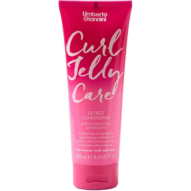 Umberto Giannini Curl Jelly Care De-Frizz Conditioner Μαλλακτική Κρέμα Μαλλιών Κατά του Φριζαρίσματος για Σγουρά Μαλλιά με Μπούκλες 250ml