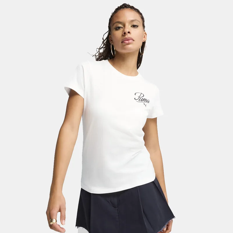 Puma Essentials Script Γυναικείο T-Shirt (9000219000_22505)