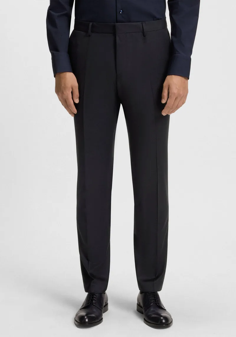 BOSS Υφασμάτινο Παντελόνι της σειράς Wenten - 50469184 401 Dark Blue