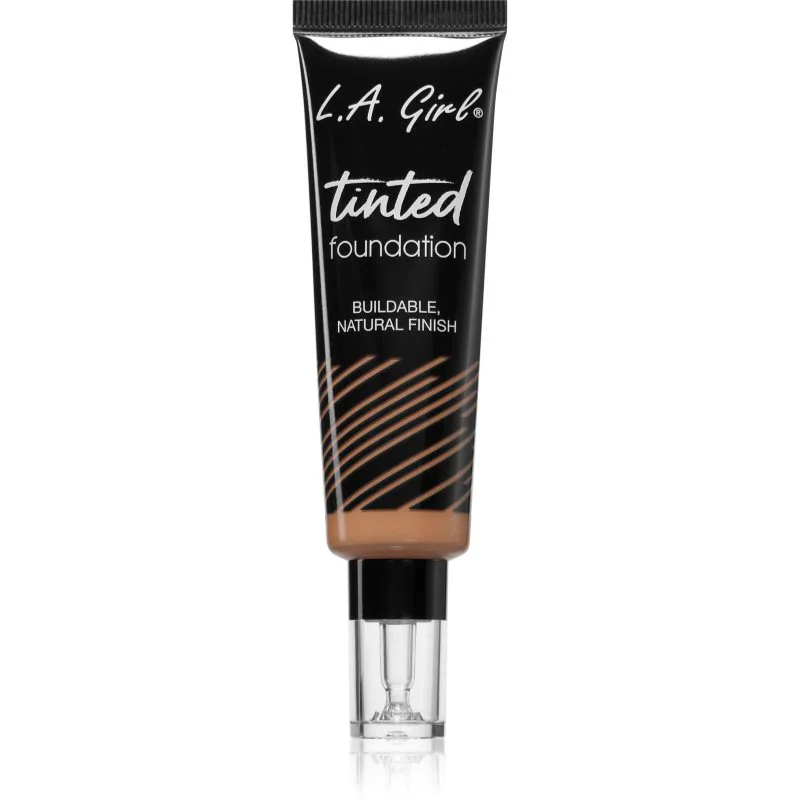 L.A. Girl Cosmetics Tinted Foundation ενυδατική κρέμα με χρώμα απόχρωση Tan 30 ml