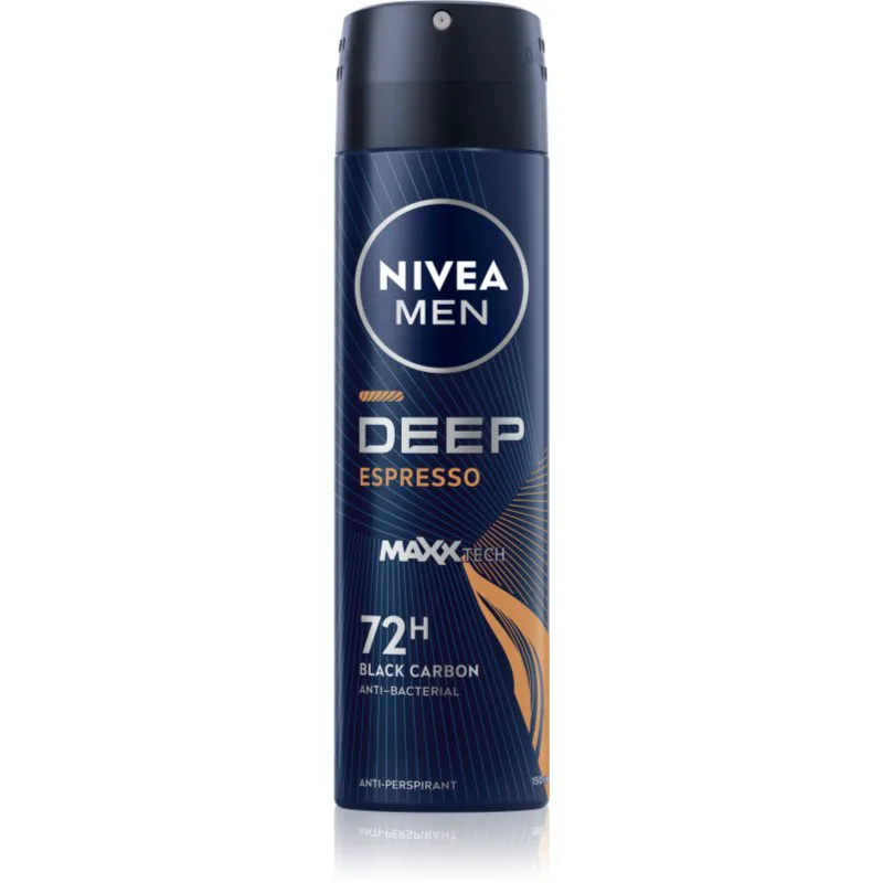 NIVEA MEN Deep αντιιδρωτικό σε σπρέι για άντρες Espresso 150 ml