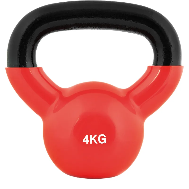 Kettlebell Vinyl Cover 4kg Κόκκινο
