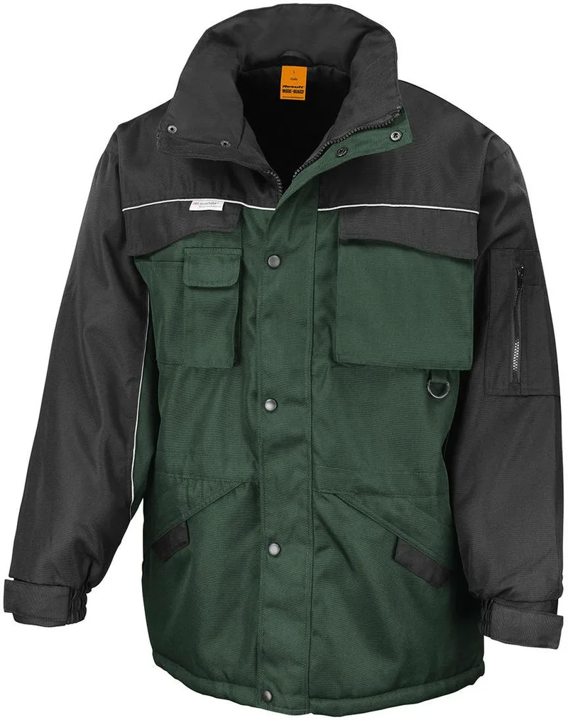 Μπουφάν Ασφαλείας Heavy Duty Combo Result R072X Bottle/Black